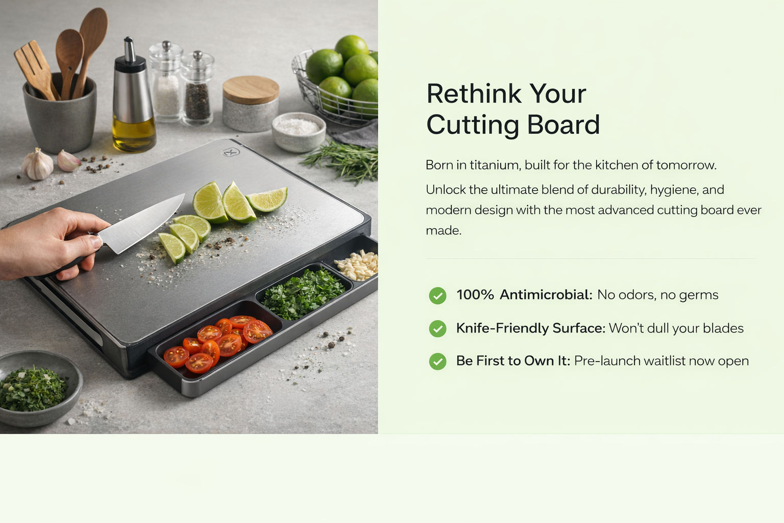 titanium cutting board